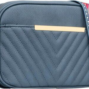 Women Small Crossbody Bag PU Leather Compact Stylish Shoulder Purse